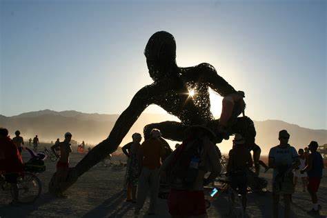 Burning Man Festival in Black Rock, Nevada