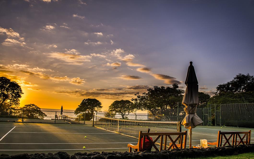 Tennis at Mauna Koa Resort and Beach Hotel