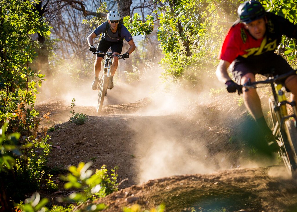 Biking Downhill